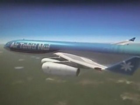 Vol Tahiti à Los Angeles A340 Air Tahiti Nui sur IVAO