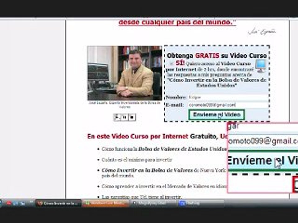 Curso de la Bolsa de Valores gratis