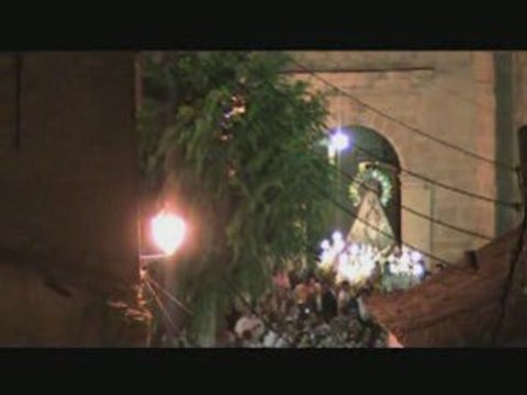 Procesión virgen del rosario