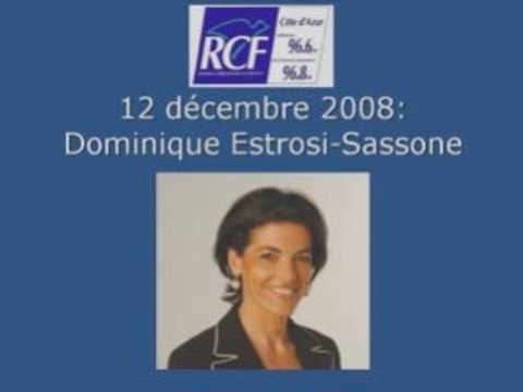 Forum RCF CA : Dominique Estrosi-Sassone 3/3
