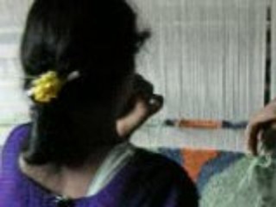 Rabgayling 2006 : Fabrication de tapis tibétains