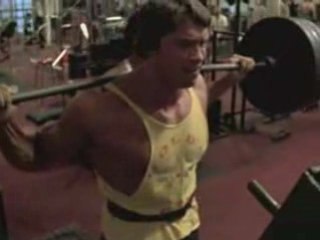 Les entrainements d'Arnold Schwarzenegger