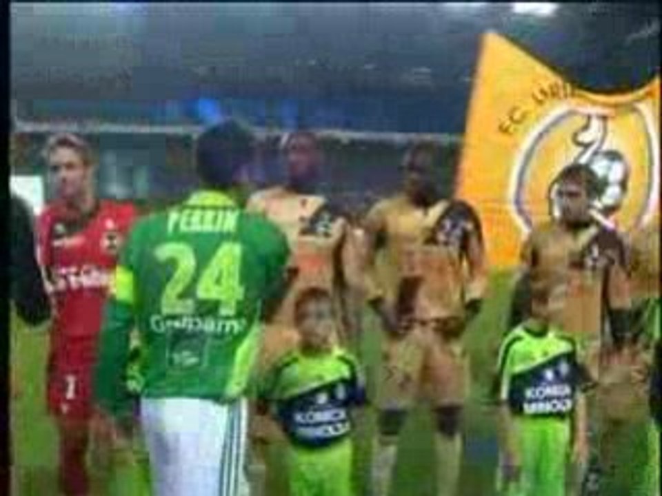 ASSE-Lorient 08/09 ENTREE DES JOUEURS