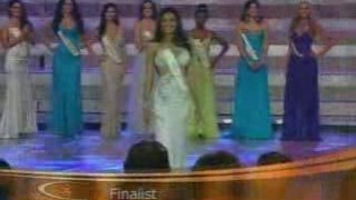 5 Finalistas Miss Mundo 08