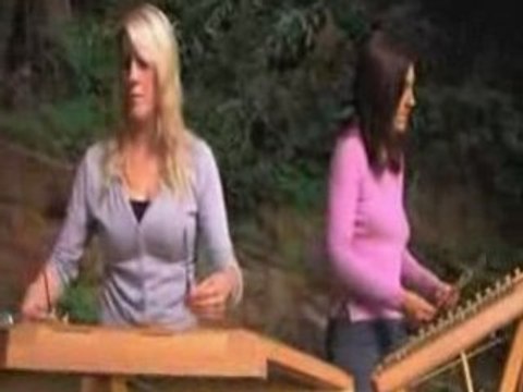 Duo medieval hammered dulcimer