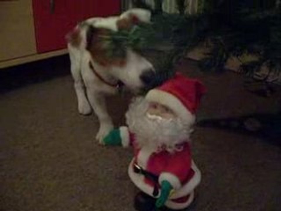kynou et le papa noel