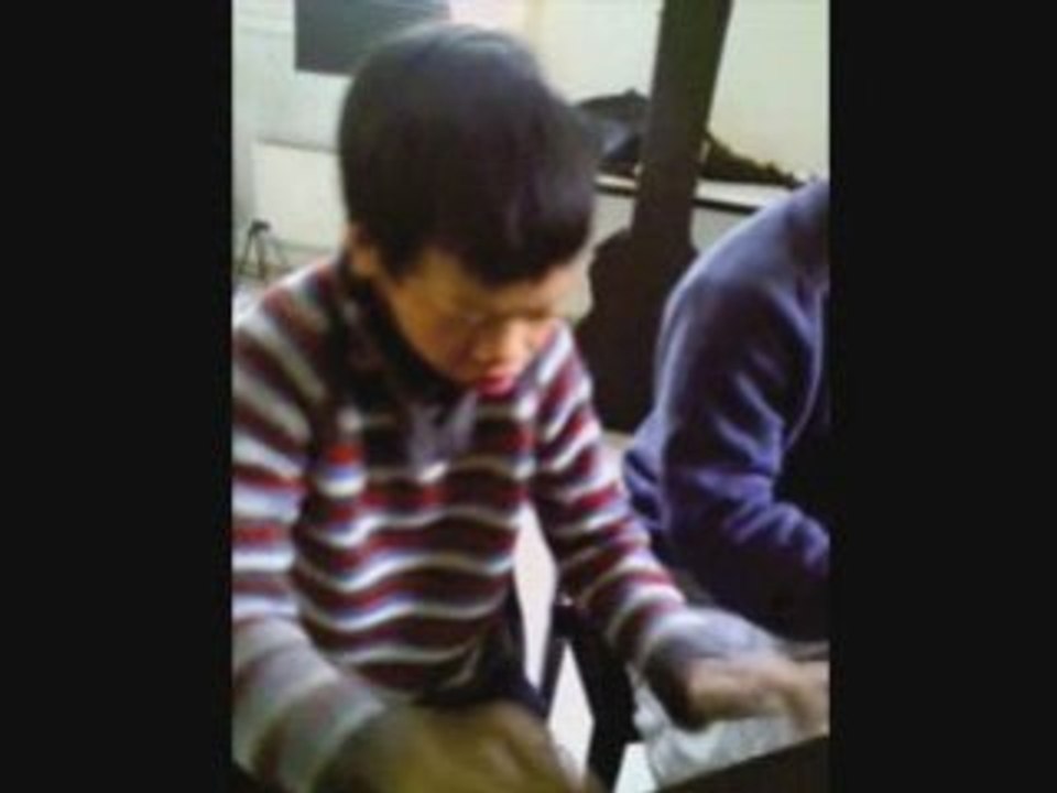 Alex & Paul impro piano (cours pour personnes handicapées