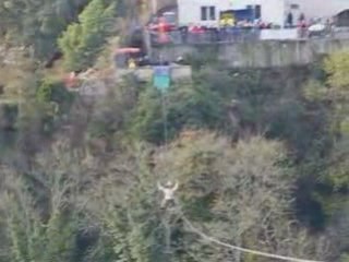 Tyrolienne Damien et nicolas