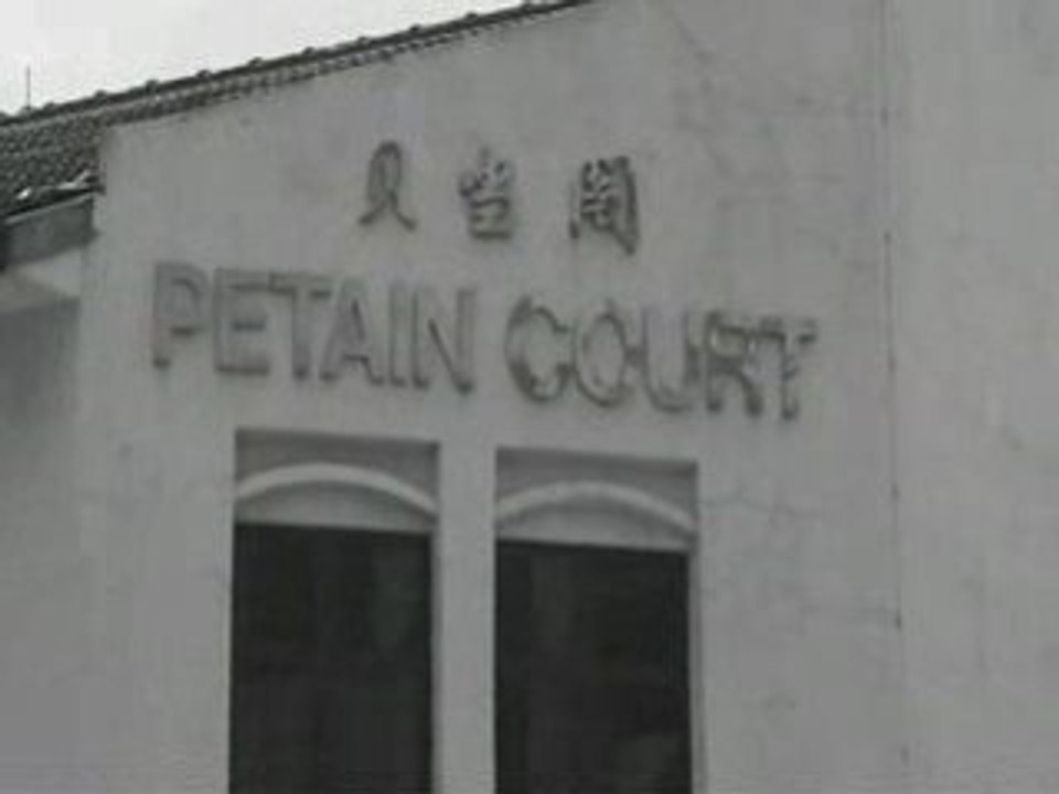 Pétain [Rue] à Singapour