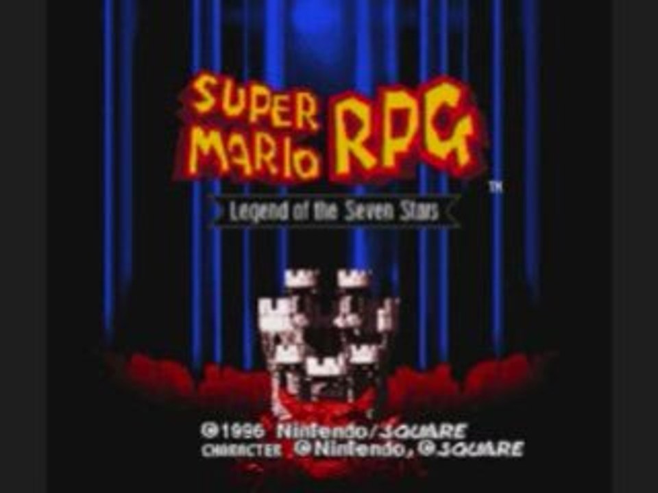 Super Mario RPG legend of the seven stars intro (Snes)