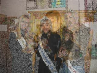 Miss Pont-à-Mousson 2008 et ses dauphines à la SPA d'Arry