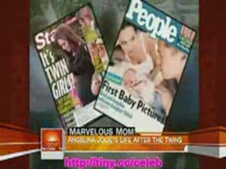 Angelina Jolie breast-feeds on magazine cover 2008 2009
