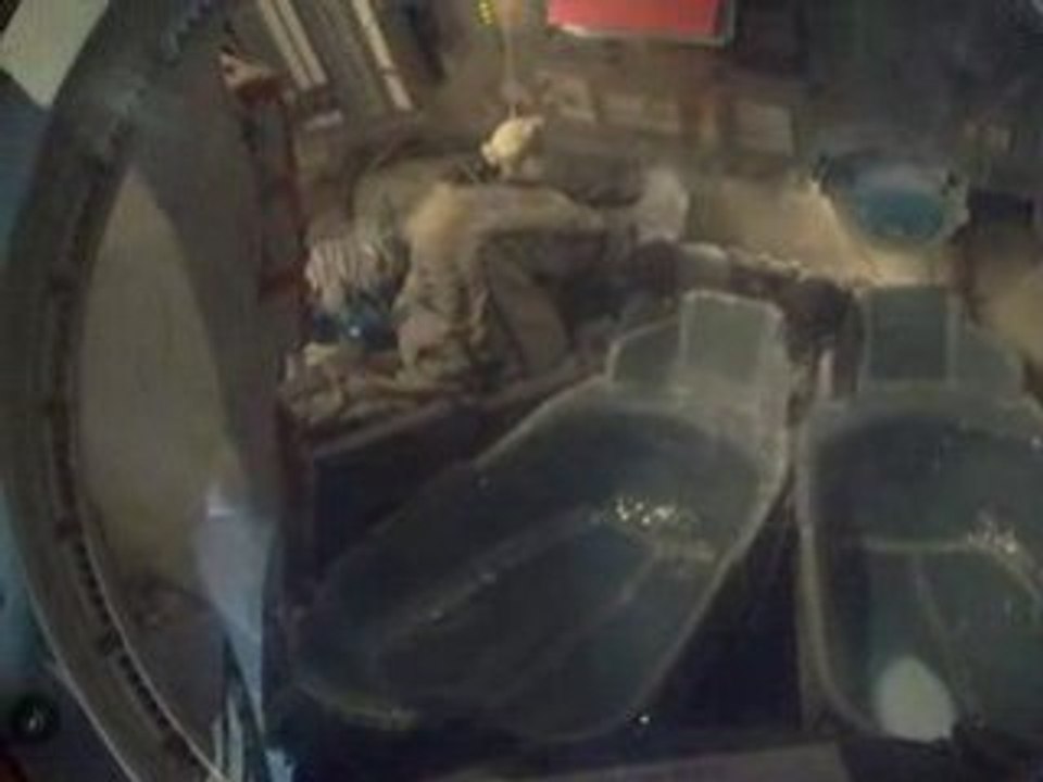 cabine de l'espace à la cité de l'espace