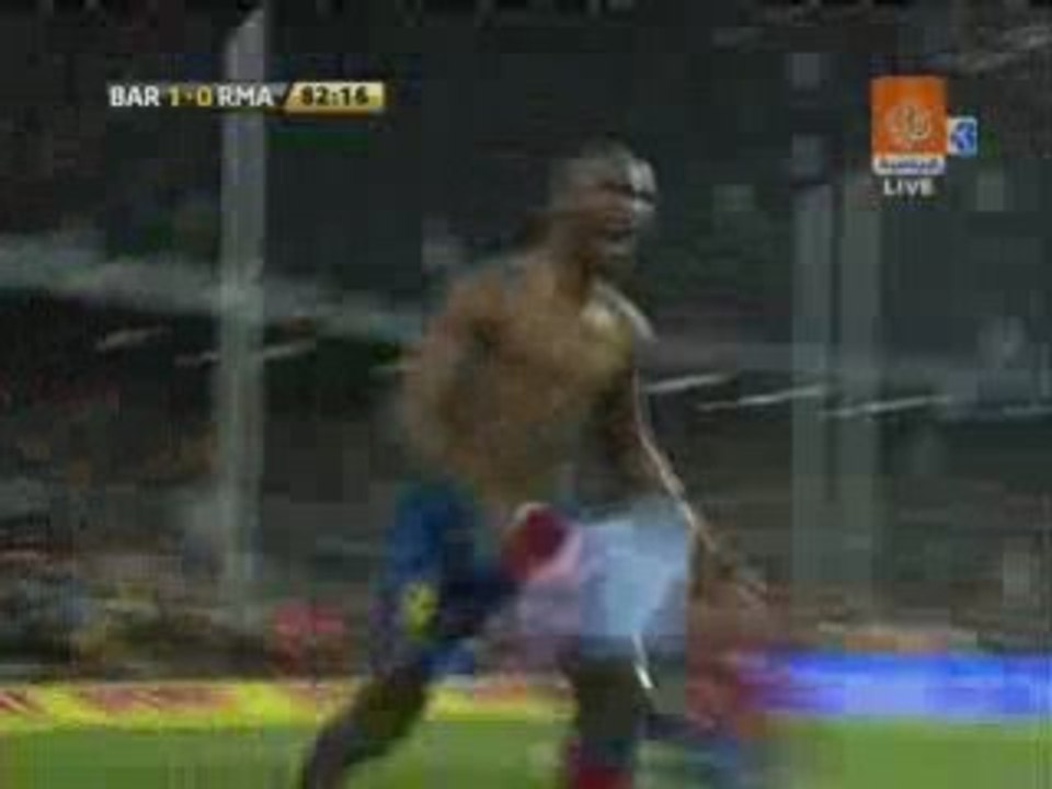 Goal Eto'o Fils Barça/Real (13/12/08)