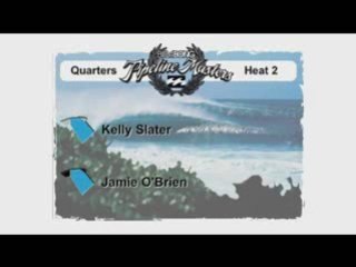Quart de finale du Billabong pipeline masters 2008 (Slater v