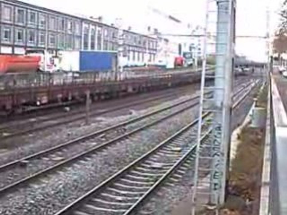 Deux BB26000 SYBIC+Deux BB67000 Bleu+BB67000 fret  à Lyon le14/12/2008