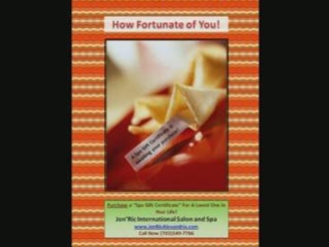 Spa Gift Certificates and Gift Cards Alexandria Virginia