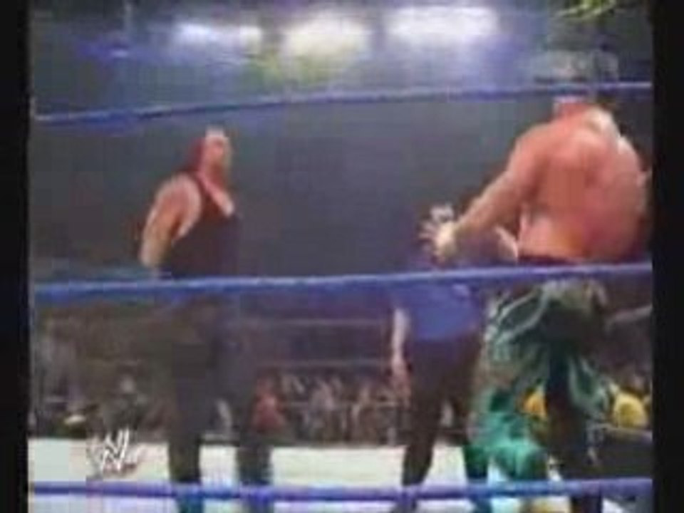 The Undertaker vs Booker T vs Eddie Guerrero vs JBL pt 1