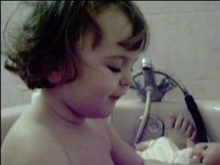 Discussion dans le bain