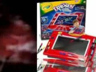 Crayola Color Explosion Glow Board - Great Toy!