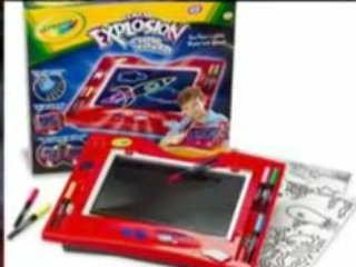 Crayola Color Explosion Glow Board - Best Toy Gift!