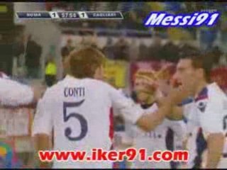 ROMA - CAGLIARI 1-1 BUT DE CONTI