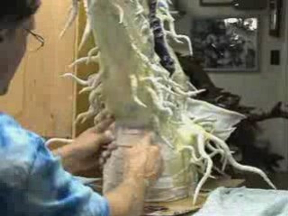 Paper Mache Dragon Trophy