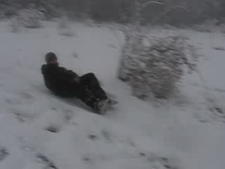 Steeve à la neige