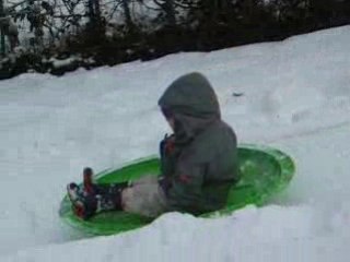 luge improvisée