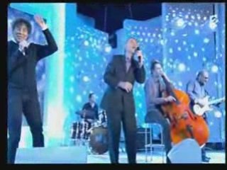 Salvatore Adamo et Laurent Voulzy:"Tombe la neige"(live)