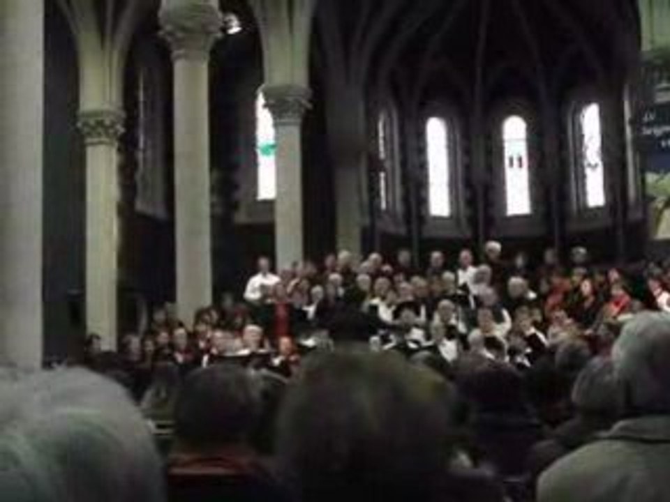 Concert chorale décembre 2008  gloria
