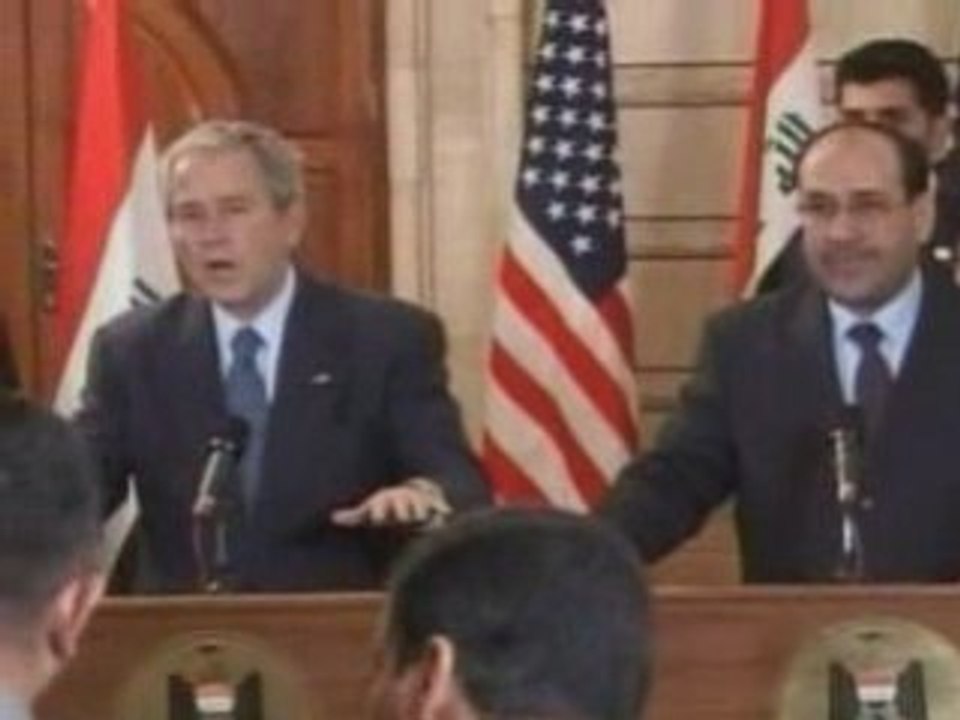 Bush shoe attack