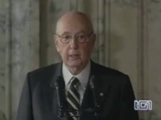 Presidente Napolitano NWO