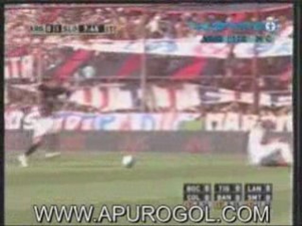 Argentinos 0 San Lorenzo 1 Gol Bergessio