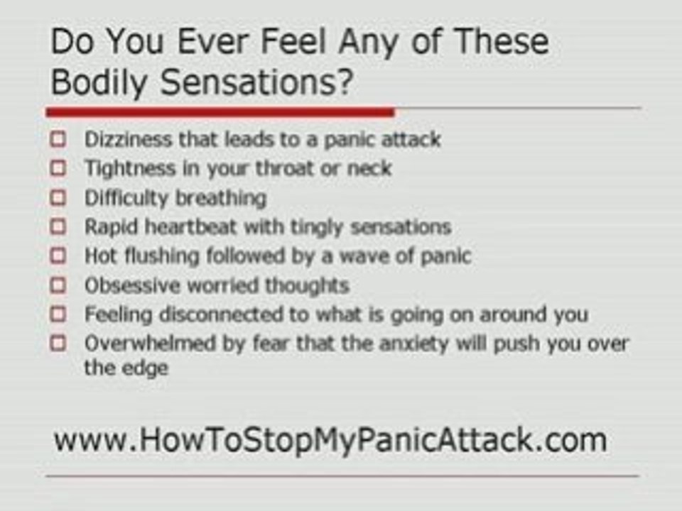 How to Get Rid of Panic Attacks for Good e-Book