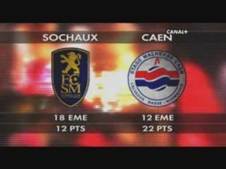 J18 - Sochaux 2-2 Caen