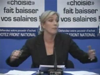 Marine Lepen vs Attali