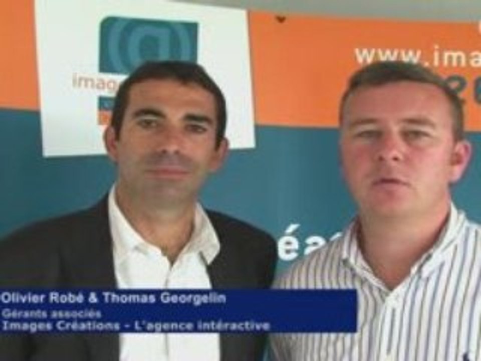 O. Robé et T. Georgelin, gérants Images Créations
