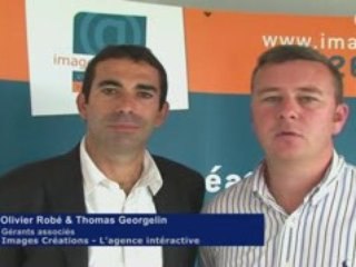 O. Robé et T. Georgelin, gérants Images Créations