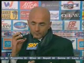 Spalletti a sky dopo la sconfitta meritata di Catania