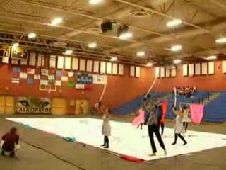 Novus Orsa Winterguard At Casa Grande
