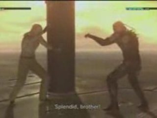 MGS4 - Solid Snake vs Liquid Ocelot (spoiler)