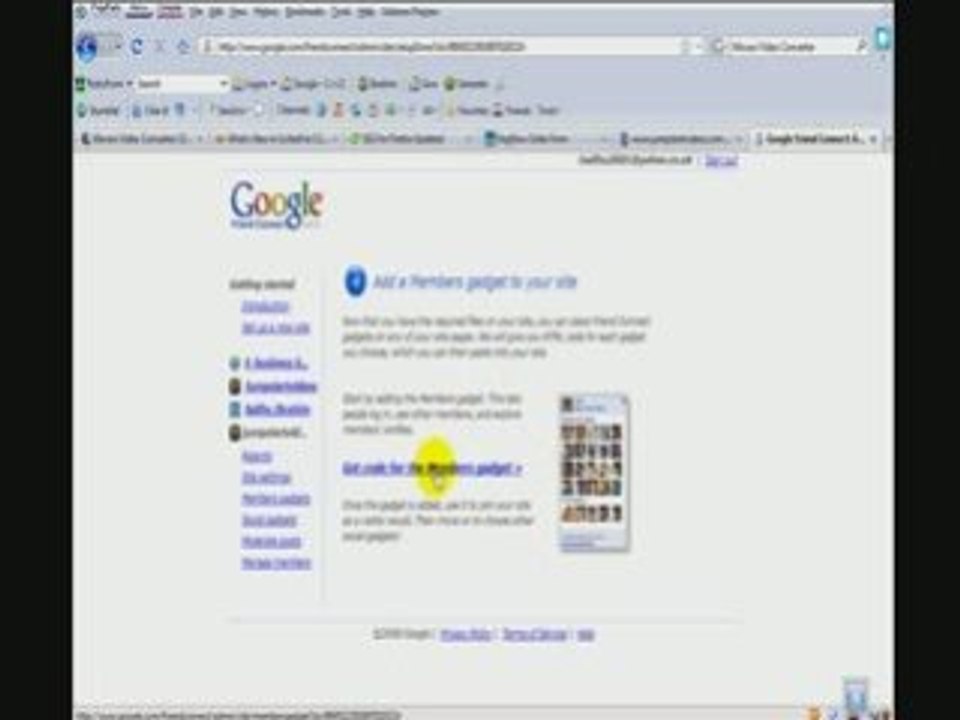 How to add google friend connect to Joomla website