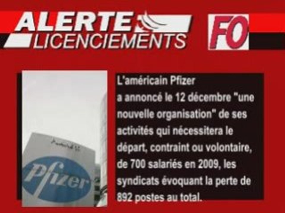 ALERTE PFIZER