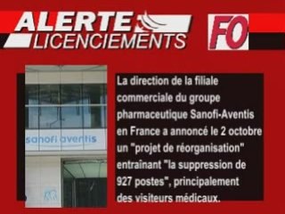 Video herunterladen: ALERTE SANOFI AVENTIS