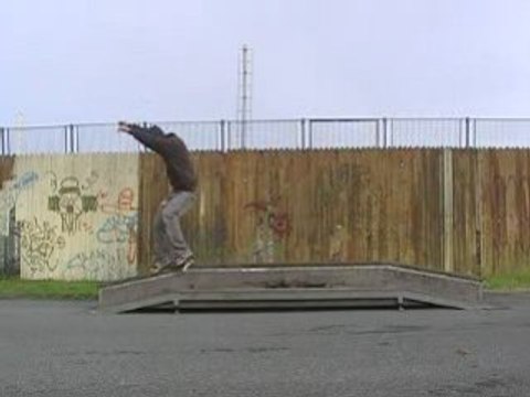 nadaland fait une session rail a Moliets