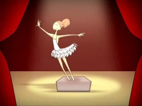 La danseuse aux pieds dans le béton