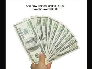 See how I made  online in just   2 weeks over $3,000