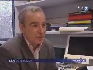 France 3 Côte d'Azur Paul Cuturello démission Estrosi CG06