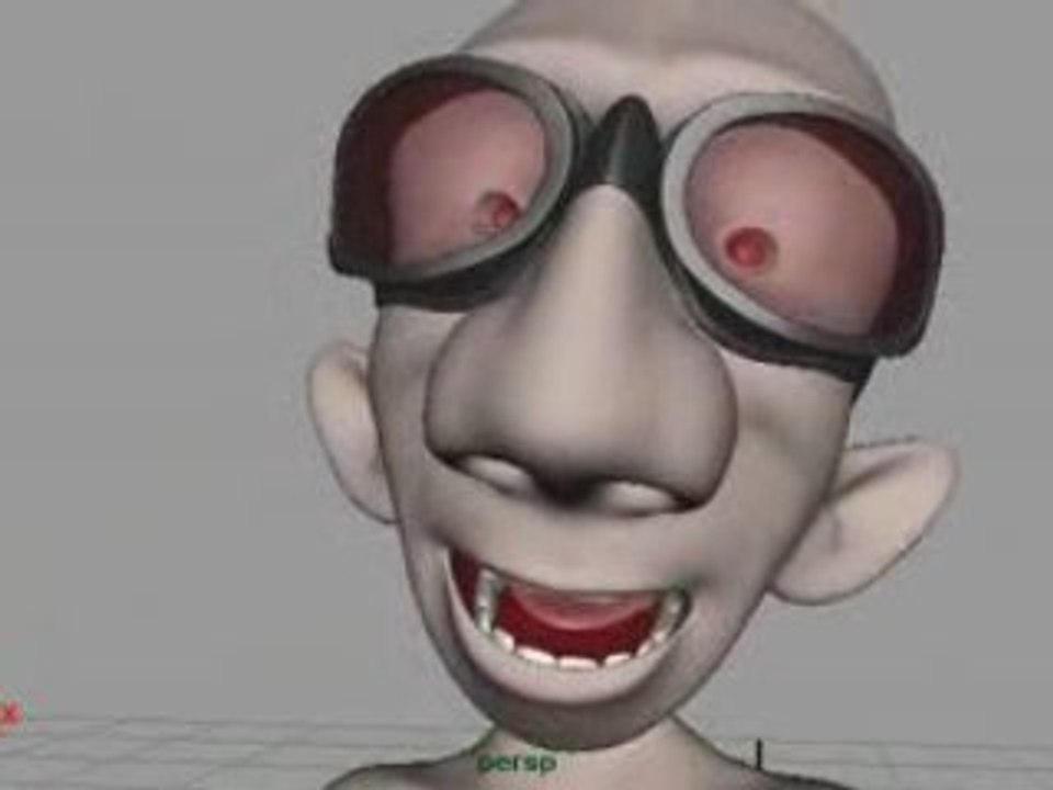 animation 3d d'un lypsinc sur maya